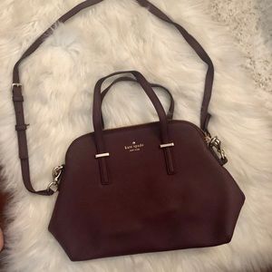 Kate Spade Burgundy Satchel!